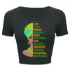 Ladies' Poly-Cotton Crop T-Shirt Thumbnail