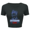 Ladies' Poly-Cotton Crop T-Shirt Thumbnail