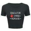 Ladies' Poly-Cotton Crop T-Shirt Thumbnail