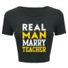 Ladies' Poly-Cotton Crop T-Shirt Thumbnail