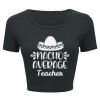 Ladies' Poly-Cotton Crop T-Shirt Thumbnail