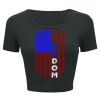 Ladies' Poly-Cotton Crop T-Shirt Thumbnail
