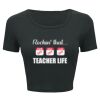 Ladies' Poly-Cotton Crop T-Shirt Thumbnail