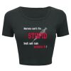 Ladies' Poly-Cotton Crop T-Shirt Thumbnail