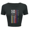 Ladies' Poly-Cotton Crop T-Shirt Thumbnail
