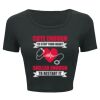 Ladies' Poly-Cotton Crop T-Shirt Thumbnail