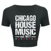 Ladies' Poly-Cotton Crop T-Shirt Thumbnail