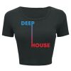 Ladies' Poly-Cotton Crop T-Shirt Thumbnail