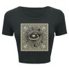 Ladies' Poly-Cotton Crop T-Shirt Thumbnail