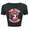 Ladies' Poly-Cotton Crop T-Shirt Thumbnail