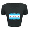 Ladies' Poly-Cotton Crop T-Shirt Thumbnail