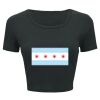 Ladies' Poly-Cotton Crop T-Shirt Thumbnail