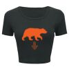Ladies' Poly-Cotton Crop T-Shirt Thumbnail