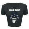 Ladies' Poly-Cotton Crop T-Shirt Thumbnail