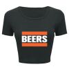 Ladies' Poly-Cotton Crop T-Shirt Thumbnail