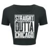 Ladies' Poly-Cotton Crop T-Shirt Thumbnail