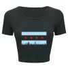 Ladies' Poly-Cotton Crop T-Shirt Thumbnail