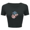 Ladies' Poly-Cotton Crop T-Shirt Thumbnail