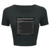 Ladies' Poly-Cotton Crop T-Shirt Thumbnail