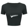 Ladies' Poly-Cotton Crop T-Shirt Thumbnail