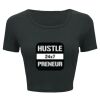 Ladies' Poly-Cotton Crop T-Shirt Thumbnail