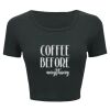 Ladies' Poly-Cotton Crop T-Shirt Thumbnail