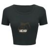 Ladies' Poly-Cotton Crop T-Shirt Thumbnail