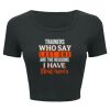 Ladies' Poly-Cotton Crop T-Shirt Thumbnail