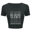 Ladies' Poly-Cotton Crop T-Shirt Thumbnail