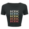 Ladies' Poly-Cotton Crop T-Shirt Thumbnail