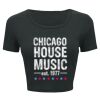 Ladies' Poly-Cotton Crop T-Shirt Thumbnail