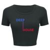 Ladies' Poly-Cotton Crop T-Shirt Thumbnail