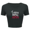 Ladies' Poly-Cotton Crop T-Shirt Thumbnail