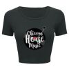 Ladies' Poly-Cotton Crop T-Shirt Thumbnail
