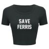 Ladies' Poly-Cotton Crop T-Shirt Thumbnail