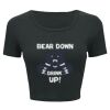Ladies' Poly-Cotton Crop T-Shirt Thumbnail