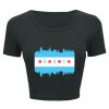 Ladies' Poly-Cotton Crop T-Shirt Thumbnail