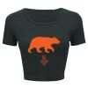 Ladies' Poly-Cotton Crop T-Shirt Thumbnail