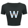 Ladies' Poly-Cotton Crop T-Shirt Thumbnail