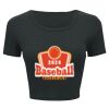 Ladies' Poly-Cotton Crop T-Shirt Thumbnail
