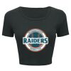 Ladies' Poly-Cotton Crop T-Shirt Thumbnail