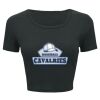 Ladies' Poly-Cotton Crop T-Shirt Thumbnail