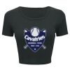 Ladies' Poly-Cotton Crop T-Shirt Thumbnail