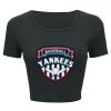 Ladies' Poly-Cotton Crop T-Shirt Thumbnail