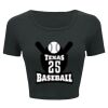 Ladies' Poly-Cotton Crop T-Shirt Thumbnail