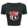 Ladies' Poly-Cotton Crop T-Shirt Thumbnail
