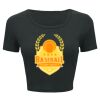 Ladies' Poly-Cotton Crop T-Shirt Thumbnail