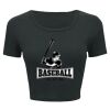 Ladies' Poly-Cotton Crop T-Shirt Thumbnail