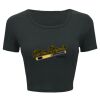 Ladies' Poly-Cotton Crop T-Shirt Thumbnail