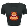 Ladies' Poly-Cotton Crop T-Shirt Thumbnail